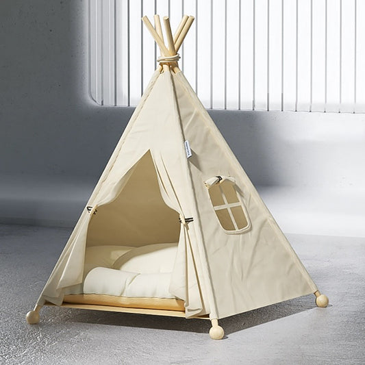 Cat Tent with Pillow - Teepee Tent