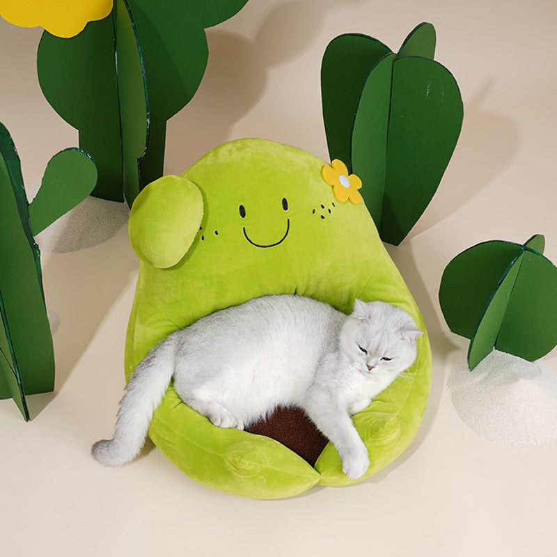 Pet Bed - Orange, Avacado