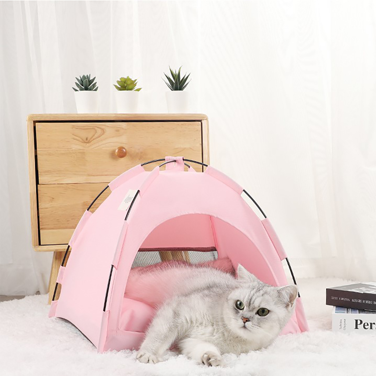 Cat Tent with Pillow - Camping