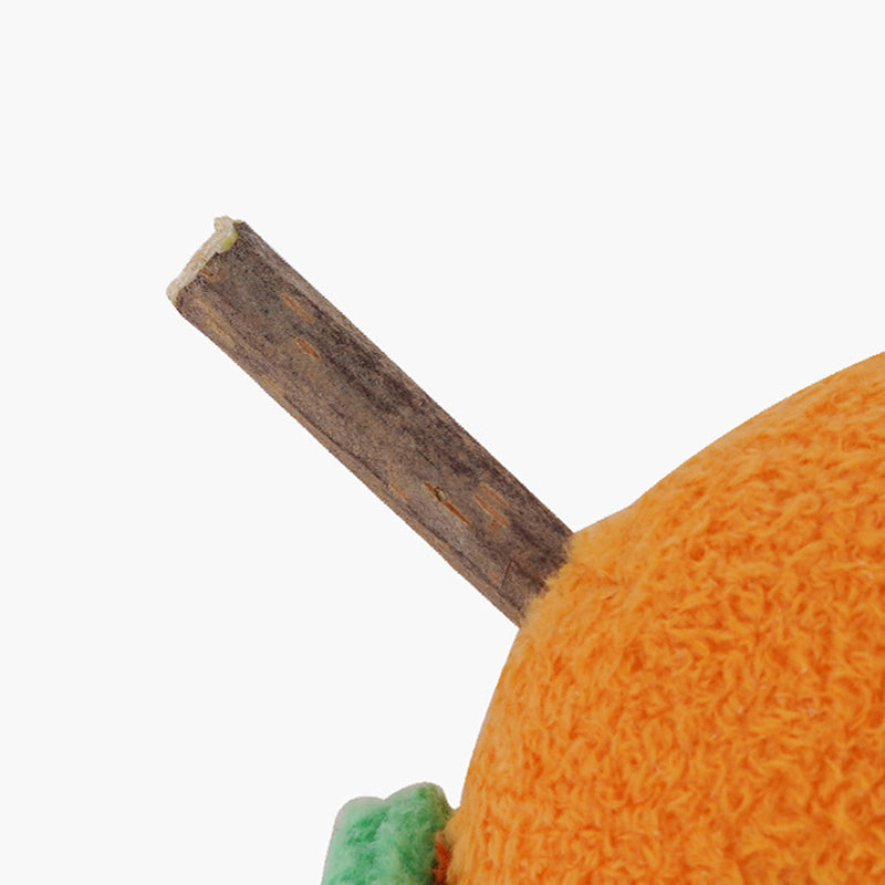 Cat Toy with Silver Vine Stick - Apple, Orange